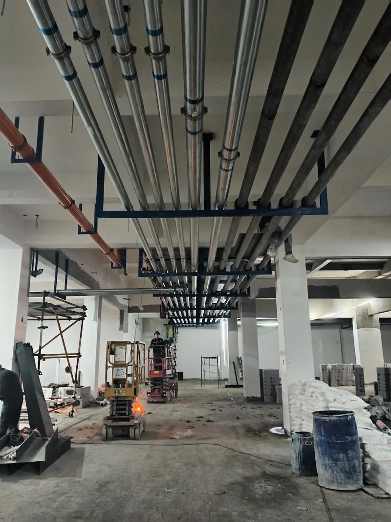 機電安裝工程初見雛形 施工現場的踏實與展望